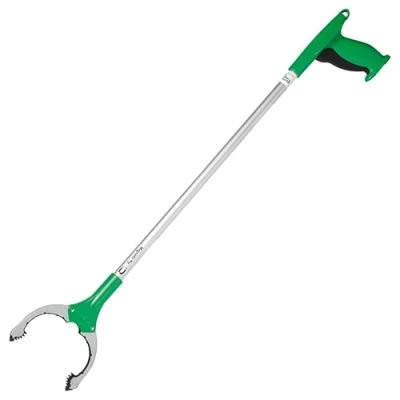 Imagen de UNGER NiftyNabber Trigger Handle (longitud 83 cm, pinza, con punta magnética, cabezal de agarre giratorio 360, muy robusto) NT080