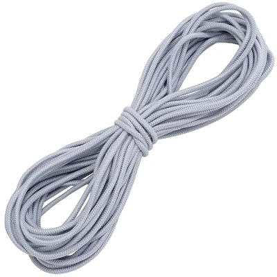 Imagen de AERZETIX C67272 Elástico decorativo redondo 10 metros diámetro 3mm color gris pastel