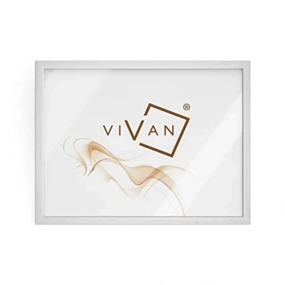 Imagen de VIVAN Marco de Madera Color Blanco Mate Tamaño la Imagen 30 x 40 cm