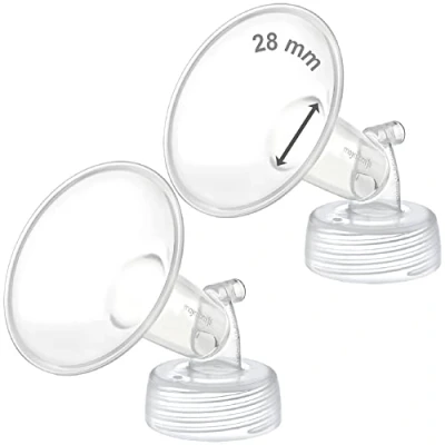 Imagen de Maymom parte de la bomba cuello ancho para bombas Spectra S1/S2; incluye brida boca ancha; no original; sustituye a Shield, 28 mm Two Flanges