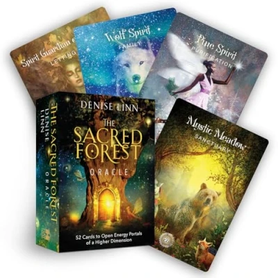 Imagen de The Sacred Forest Oracle: 52 Cards to Open Energy Portals of a Higher Dimension