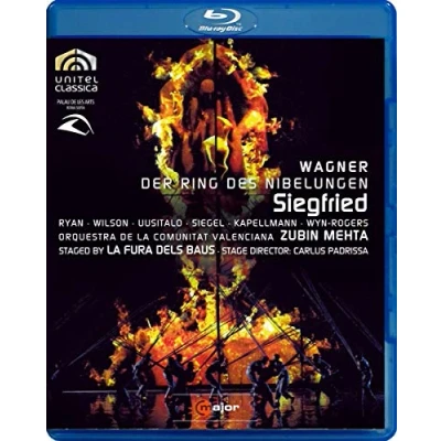 Imagen de Richard Wagner: Siegfried (staged by La Fura dels Baus) Zubin Mehta [Reino Unido] [DVD]
