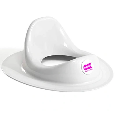 Imagen de OKBABY Ergo Orinal de Aprendizaje con Asiento Cómodo y Ergonómico, para Niños Pequeños, Blanco