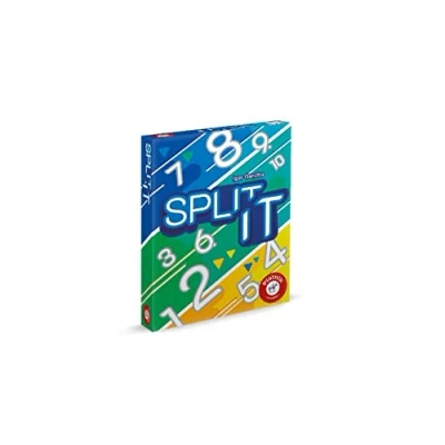Imagen de Piatnik 6675 Split It Bien Dividido es Mitad Ganado Juego de Cartas Escritura hábil A Partir 8 años