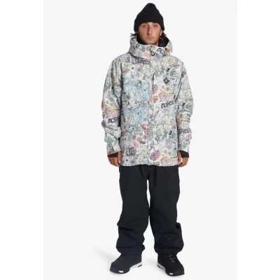 Imagen de DC Shoes Basis Print Jacket Chaqueta, Vision Quest, Estándar para Hombre