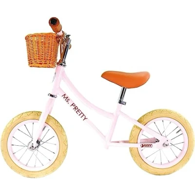 Imagen de B Best Sporting Laufrad Bicicleta de Paseo Retro, Color Rosa