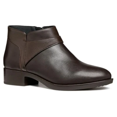 Imagen de Geox D Felicity B, Bota de Tobillo Mujer, marrón Oscuro, 38 EU