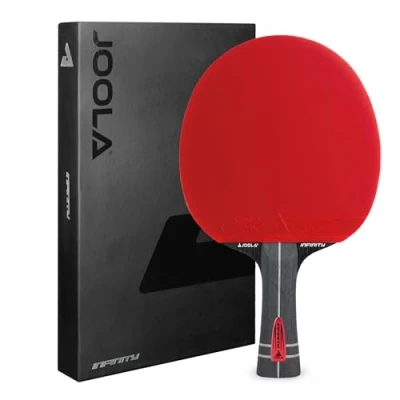 Imagen de JOOLA Infinity ITTF Raqueta de Tenis Mesa (Fibra Alta tecnología, 7 Capas)