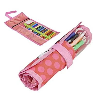 Imagen de CERDÁ LIFE&#039;S LITTLE MOMENTS Estuche Escolar EnrollableNiña de Minnie Mouse Incluye Lapices Colores, Rotuladores, Goma y Sacapuntas para Preescolar Primaria Licencia Oficial Disney