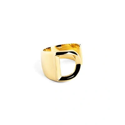 Imagen de Singularu Anillo Anillo, Mujer, Talla: One Size, Letra d oro