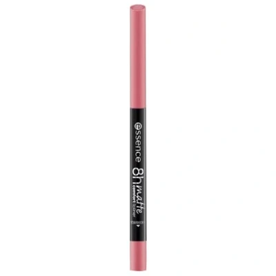 Imagen de Essence Esence 8h Matte Comfort lipliner, n.º 15, rosa, duradero, resultado inmediato, mate, vegano, impermeable, sin conservantes, parabenos, 1 unidad (0,3 g)