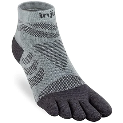 Imagen de Injinji Ultra Run Mini Crew para mujer, pizarra, S