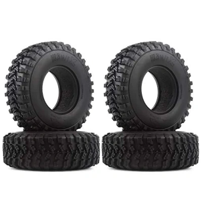 Imagen de INJORA RC Neumáticos 4PCS 1,9 para 1:10 Rock Crawler Axial SCX10 III AXI03007 D90 TF2 MST Tamiya