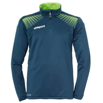 Imagen de Uhlsport Goal Jersey con Cremallera de 1/4, Hombre, Petróleo/Verde Flash, S