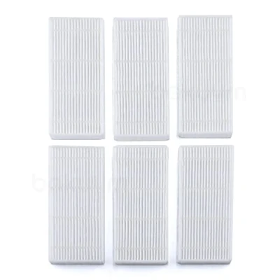Imagen de Pack 6 Filtros HEPA para deposito de polvo y suciedad Cecotec Conga 2290 Ultra Titanium. robot aspirador solo Polvo.