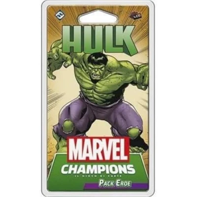 Imagen de Asmodee, Marvel Champions El Juego de Cartas: Hulk, Pack Héroe, Expansión Mesa, Edición en Italiano