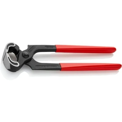 Imagen de Knipex Tenaza para carpintero negro atramentado, recubiertos de plástico 225 mm (cartulina autoservicio/blíster) 50 01 SB
