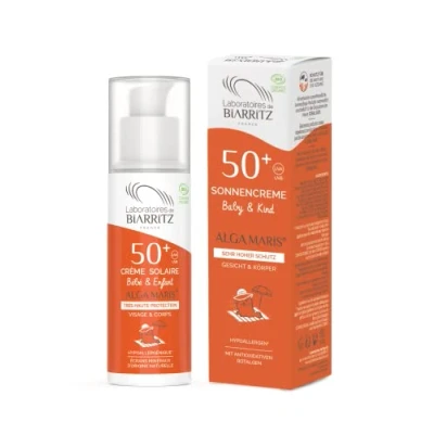 Imagen de Lab. Biarritz Crema Solar Niños Spf50+ 100Ml Alga Maris 300 g