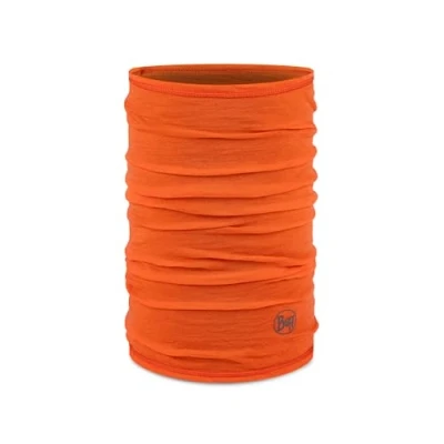 Imagen de BUFF®, Braga de cuello Merino Lightweight Hombre Mujer Adulto Multifucional Talla unica, Caminar, Ligera, Comoda, Ecologica, Rojo Naranja