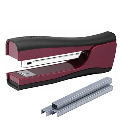 Imagen de Stanley Bostitch dinamo Stand Up grapadora, color magenta