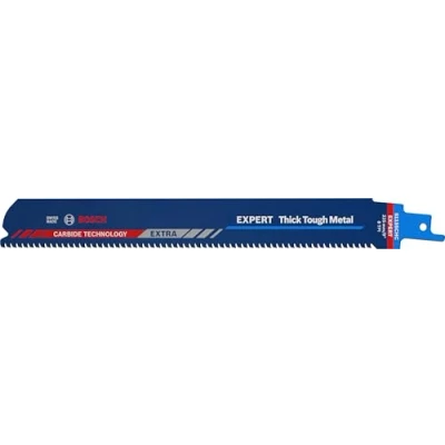 Imagen de Bosch Professional 3x Hojas de Sierra sable Expert `Thick Tough Metal` S 1155 CHC (para Acero resistente, Hierro fundido, Longitud 225 mm, accesorios sable)