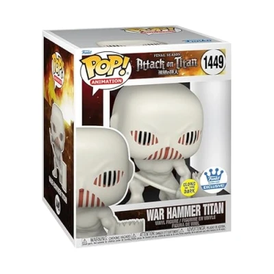 Imagen de Funko Pop! Animation: Attack on Titan Super War Hammer *Glow in The Dark Shop Exclusive