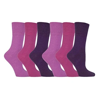 Imagen de 6 pares de calcetines, para mujeres rosa 37 42