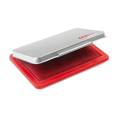 Imagen de Colop 137865 Almohadilla de tinta Micro M1 con carcasa metal, 50 x 90 mm, color rojo