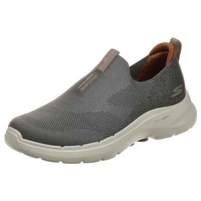 Imagen de Skechers Go Walk 6, Zapatillas Hombre, Taupe Textile, 42 EU