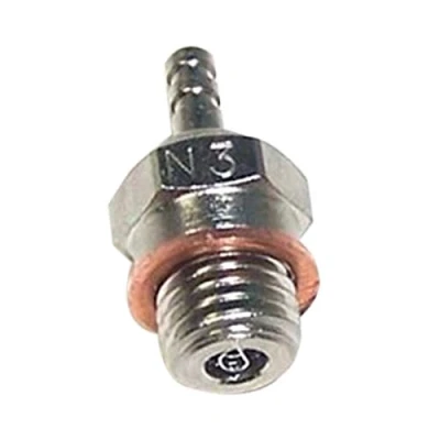 Imagen de CURTT Bujía caliente N3 para 70117 1/10 1/8 RC Nitro Motor Piezas