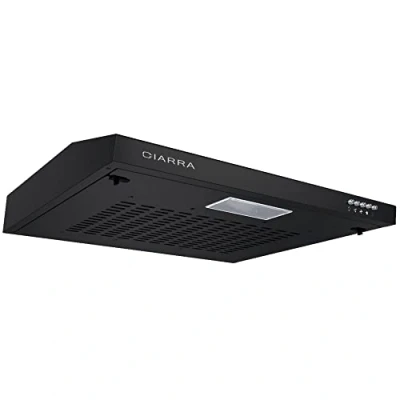 Imagen de CIARRA CBCB6903 Campanas Extractoras Cocina 60cm 220m3/h 75W 3 Velocidades de Extracción Luz LED Extractor Recirculación con Filtro Carbón CBCF001