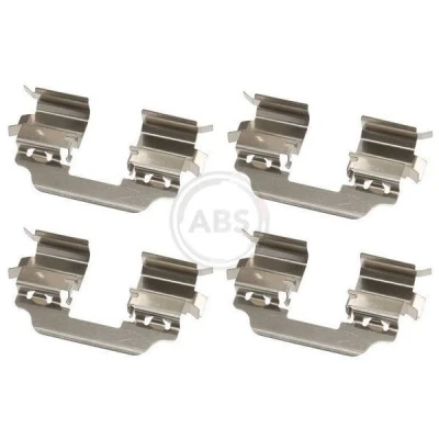 Imagen de A.B.S. 1770Q Kit de accesorios, pastillas frenos RENAULT: Kangoo II Express, Be Bop