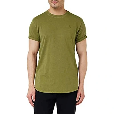 Imagen de G STAR Lash Overdeyed T shirt, Camiseta Hombre, Verde (Avocado Gd D16396 2653 d832), S