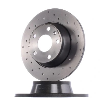 Imagen de BREMBO XTRA LINE 08.9769.1X Disco de freno 286 12 5 perforado, macizo revestido con tornillos AUDI: TT Roadster, Coupé