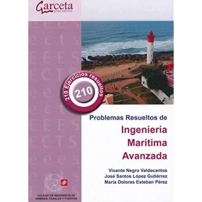 Imagen de Problemas resueltos de Ingeniería Marítima Avanzada (COLEGIO INGENIEROS CAMINOS,CANALES Y...)