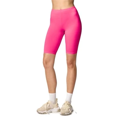 Imagen de Merry Style Leggins Cortos Mallas Deportivas Mujer Shorts Pantalones para Verano de Mujeres MS10 145 (Beige, XS)