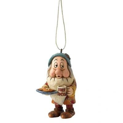 Imagen de Disney Traditions, Figura de enanito Dormilón &quot;Blancanieves&quot; para colgar, Enesco