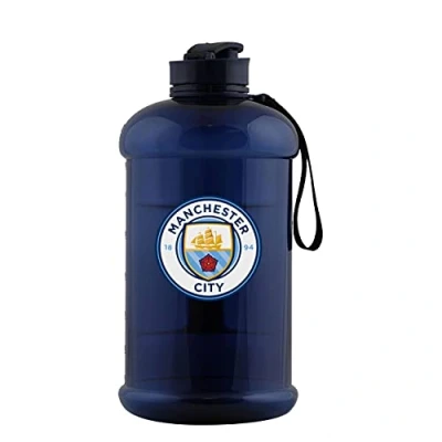 Imagen de FOCO Premier League Manchester City Botella de agua (2000 ml, ideal para deportes, gimnasio, ciclismo)