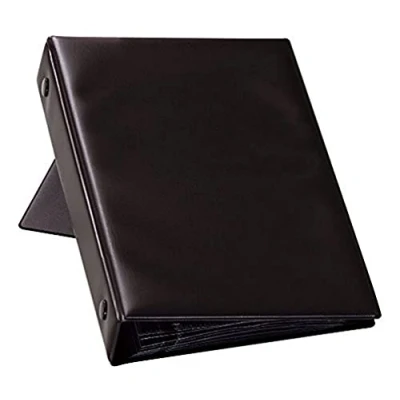 Imagen de Durable 244101 Visifix económica carpeta de anillas para 96 tarjetas 1 pieza negra