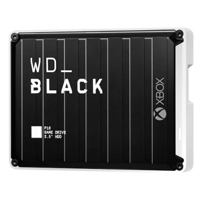 Imagen de WD_Black P10 para Xbox, 6TB, Game Drive HDD portátil, USB 3.2 Gen 1 Type A, con un Mes de Xbox Pass