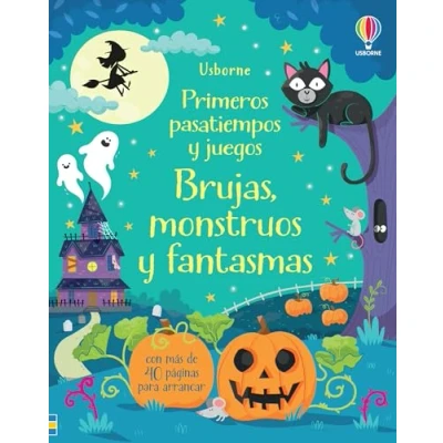 Imagen de BRUJAS MONSTRUOS y FANTASMAS pasatiempos (Primeros juegos)