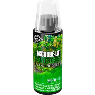 Imagen de MICROBE LIFT plantas Verde 118 ml Abono completo para de acuario, rico en vitaminas, un magnífico crecimiento y salud acuarios agua dulce.