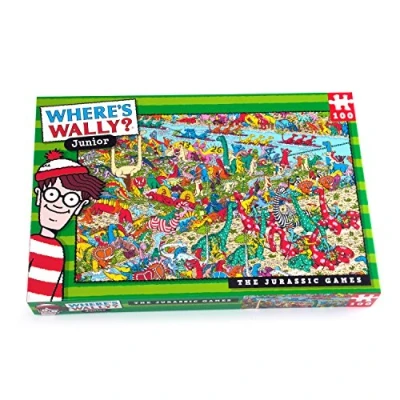 Imagen de Wheres Wally Junior The Jurassic Games 100 Piece Puzzle