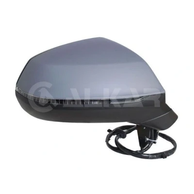 Imagen de Espejo retrovisor Alkar 9044808 derecha imprimado eléctrico calefactable, abatible eléctricamente, convexo, antideslumbrante para vehíc. con volante a