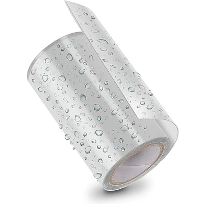 Imagen de Poppstar cinta adhesiva impermeable emergencia blanca (10cm x 150cm) selladora autoadhesiva bajo agua extrafuerte