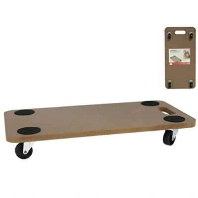 Imagen de Carro, Soporte con Ruedas, Plataforma de Carga para Mover Muebles, Base rodante Transporte, Tabla, 200 KG