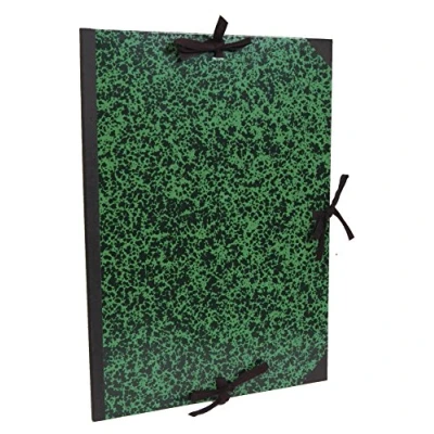 Imagen de Clairefontaine 33000C Un carton à dessin Annonay fermeture 3 cordons 61x76 cm, Vert