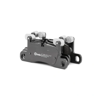 Imagen de BREMBO P 65 027 Juego de pastillas freno preparado para indicador desgaste con pesos equilibrio, sin accesorios PORSCHE: Cayenne norauto, oscaro