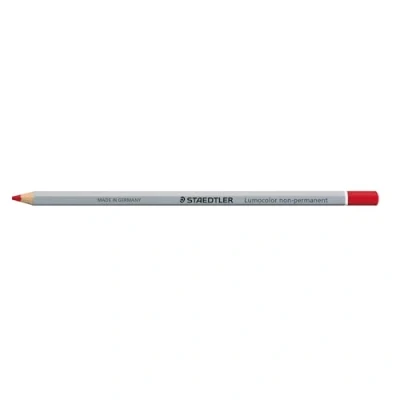 Imagen de Staedtler Lote de 3 rotuladores en seco non permanent Lumocolor Omnichrom 108, rojo