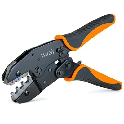 Imagen de Wirefy Crimpadora para Conectores Termorretráctiles Alicates Electricista de Presión Terminales Eléctricos Grimpadora Cables Electricos 0,5 6 mm²